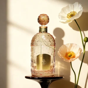 Luxury Eco Friendly Clear Bee Pattern Glass Perfume Bottle 250ml 500ml 1000ml Decorative Refillable Thick Bottom Home Party