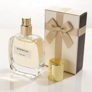 Luxury Elegant Customized Fragrance 30ml 50ml 100ml Rectangle Empty Glass Perfume Parfum Bottle With Pump Spray