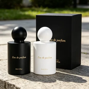 Luxury Empty Glass Perfume Spray Bottle 30ml 50ml 100ml Refillable Cosmetic Packaging Glass Perfume Bottle