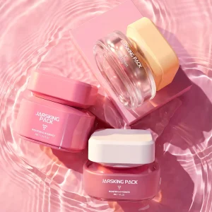 Luxury Glass Cosmetic Cream Jar 30g 50g for Skincare Face Cream Eye Cream Mask Luxury Cosmetic Packaging