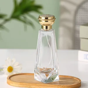 Luxury Glass Irregular Perfume Spray Bottle 100ml 100pcs Carton Packing