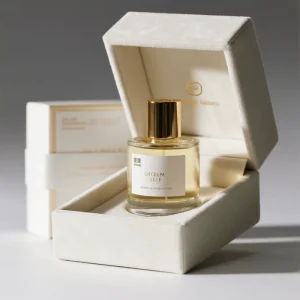MUB 50ml 100ml Customized Logo Luxury Thick Bottom High Quality Transparent Empty Perfume Packaging Bottle with Box
