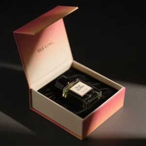 Magnetic Box Black Rigid Cardboard Paper Boxes Custom Foil Logo Color Printing for Perfume Watches Packaging Silk Cloth Box Matt