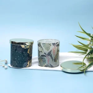 Malone Coffee Fragrance Scent Oil Premium Luxury Custom Home Glass Candle Jars Environment Friendly Holiday New Year