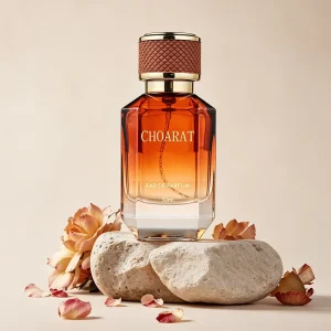 Manufacture Custom 30ml 50ml Premium Elegent Perfume Bottle Gradient Amber Thick Bottom Transparent Spray Perfume Glass Bottle