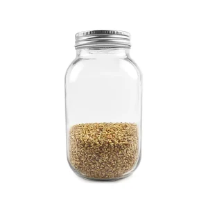 Manufacturer 32oz Glass Mason Jar with Sealed Lid for Canning and Food Storage