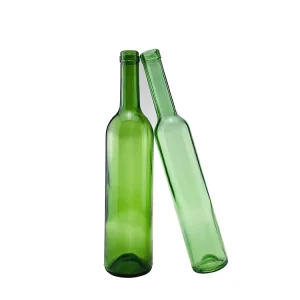 Manufacturer 750ml Reusable Wine Bottles Blue Glass Bottle in Stock