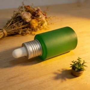 Manufacturer Custom Eco Green 30ml Fragrance Oil Glass Bottles Essential Oil
