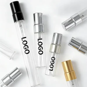 Manufacturer Different Size 2ml 3ml 5ml 10ml Refillable Glass Perfume Bottles Vials Container Packaging With Screw Cap