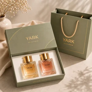 Manufacturer Eco Friendly Recyclable Perfume Boxes Perfume Sample Vials Custom Luxury Empty Bottle Perfume Tester Cosmetic Boxes