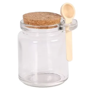 Manufacturer Glass Jar with Spoon