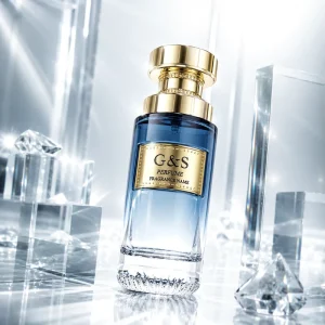 Manufacturer OEM Luxury Perfume Bottle Glass Crimp Empty Bottle Perfume Glass Mist Sprayer Bottle with Cap
