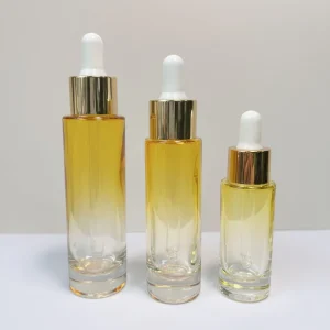 Manufacturer Well Made Straight Design square Bottle Glass Empty Vial Bottle with Dropper