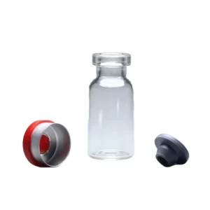Manufacturer of Pharmaceutical Injection Glass Bottles & Vaccine Vials Rubber Stopper Screen Printing 3ml Capacity for Infusion