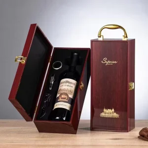 Manufacturers Custom Whisky Vodka Liquor Box for Wine Bottles, Gift Box