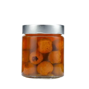 Manufacturers New Round High Cover Pickled Vegetables sealed Jar Glass Bottles