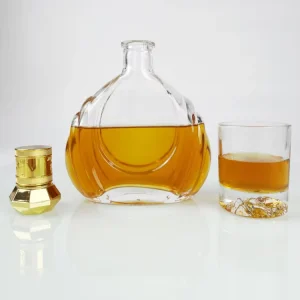 Manufacturing Fancy Buy Liquor Gin Brandy Whiskey Bottle 200ml 750ml 1000ml with Cap Bottled