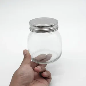 Mason Jar 250ML 380ML Empty Canning Ginger Food Storage Glass with Lids for Canning