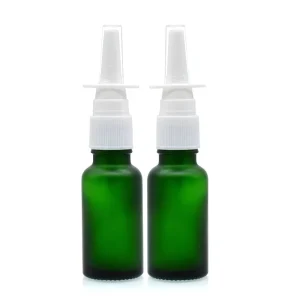 Matt Amber Blue and Black Glass Nasal Spray Saline Bottles 5ml 10ml 15ml 20ml 30ml 50ml 100ml