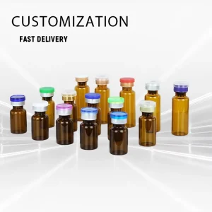 Medical Ampoule Packaging Glass Vial Brown Cosmetic Bottle 2ml 5ml 10ml 15ml 20ml 30ml Sterile Injection Vials