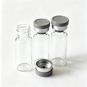 Medical Grade Multi-Dose Glass Medication Bottle Vial Container