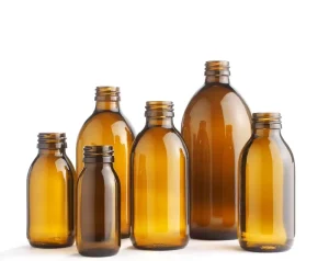 Medical Packaging for Syrup Liquid Glass Bottle Manufacture Customized Color for 30ml 60ml 125ml 150ml 180ml 200ml
