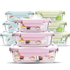 Microwave Household Kitchen Airtight Food Storage Box Airtight Food Storage Containers Set