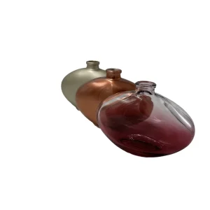 Mini Glass Perfume Bottle with Screen Printing Custom Color Screw Cap Sealing
