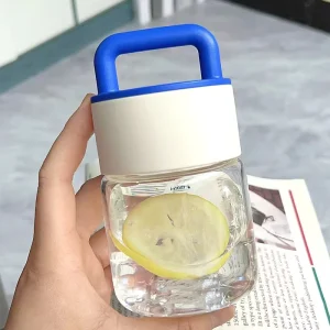 Mini Graduated Glass Drinkware Portable and Popular Gift Cup for Girls Simple and High Appearance Level Water Cup