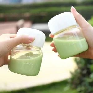 Mini Tumbler Cubilose Cup 300ml Compact Separate Bottle High Appearance Level Little Fat Cup Children’s Heat Resistant Milk Cup