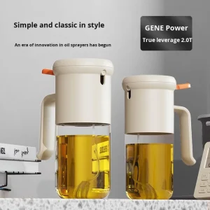 Modern Glass Oil Sprayer Press to Spray Spray Bottle Oil Can Premium Non Drip Leak Proof Soy Sauce Vinegar Seasoning