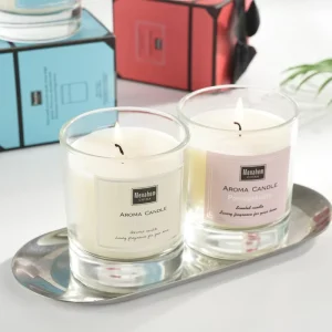 Multi-Size Clear Glass Candle Containers for Candle Making