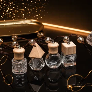 Multi-Style Frosted Glass Aromatherapy Diffuser Bottle 8ml 9ml 10ml with Screen Printing and Crown Cap