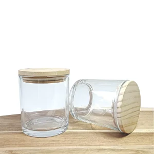 Multicolor Glass Candle Jars and Candle Holders for Home Decor
