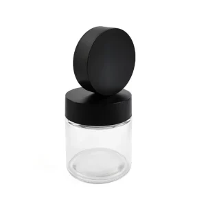 Multipack Recyclable Rounded Child-Resistant Glass Jars with Caps
