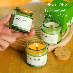 Natural Organic Plant-Based Soy Wax Scented Candle OEM/ODM Bulk