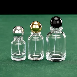 New Design 50 ml Perfume Bottle Glass Elegant Luxury Perfume Bottle 100ml Perfume Bottle with Ball Cap