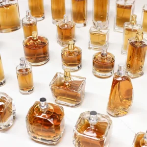 New Design Glass Perfume Bottle Irregular 100ml 50ml Personal Care Glass Empty Bottles Perfumes With Caps