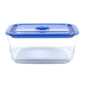 New High Borosilicate Glass Food Storage Container with Airtight BPA Free Flip Top Lid Back to School Leakproof Lunch Box