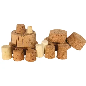 New Wood Cork Lids Bottle Closures for Wine Glass Bottles