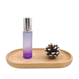 Newest Design Purple Matte Frost Glass Dropper Bottle 15ml for Skin Care Serum & Cream with Custom Logo