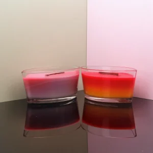 OEM 25oz Soy Wax Glass Candle Jars Bulk Boat Shape Premium Luxury Eco Friendly Holiday New Year 100% Organic