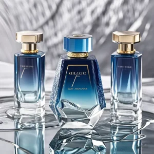 OEM 30ml 50ml 100ml Custom-Design Empty Square Crimp Spray Perfume Bottle