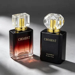 OEM ODM 50ml Square Clear Heavy Base Unisex Empty Fragrance Perfume Bottle