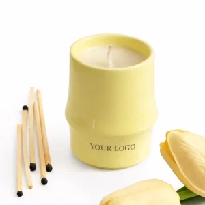 OEM Soy Wax Scented Candle Custom Packaging Glass Candle Jar Home Decor Aromatherapy Candle