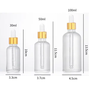 Oil Dropper Bottle 5ml 10ml 20m 30ml Dropper Bottle Glass Dropper Bottle