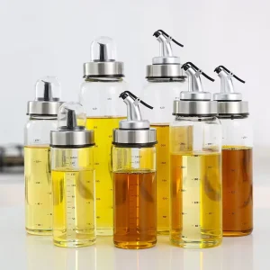 Original Manufacturer No Drip Glass Mason Jar Cruet Pot Pourer Drizzler Container Bottle Kitchen Cooking Vinegar Olive Oil Dispe