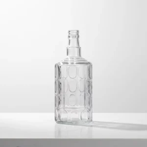 Ornamental Empty Glass Wine Bottles