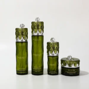 Patterned Glass Cosmetic Packaging