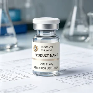 Peptide Labels for Weight Loss and Health Care 2ml 5ml 10ml Bottles